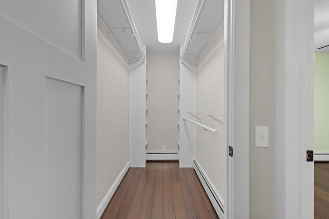 4350 S US Highway 45, Oshkosh, WI 54902 - spacious closet featuring baseboard heating and wood finished floors