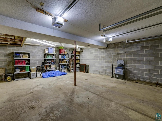 10811 S Patterson Rd, Solon Springs, WI 54873 - garage with a garage door opener