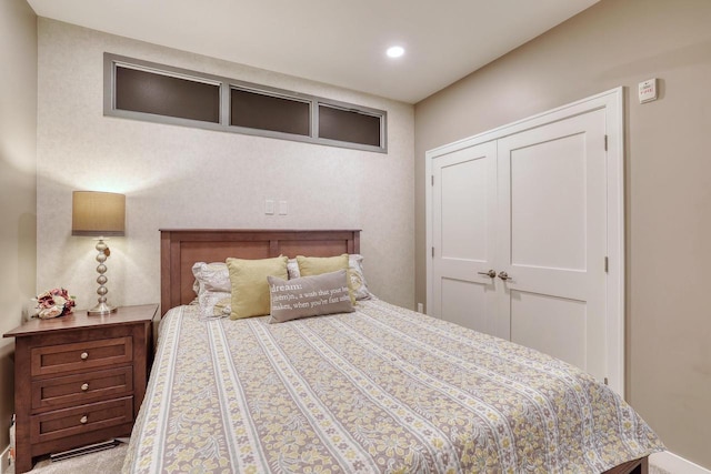 215 E Pleasant St Unit 304, Oconomowoc, WI 53066 - bedroom with recessed lighting and a closet
