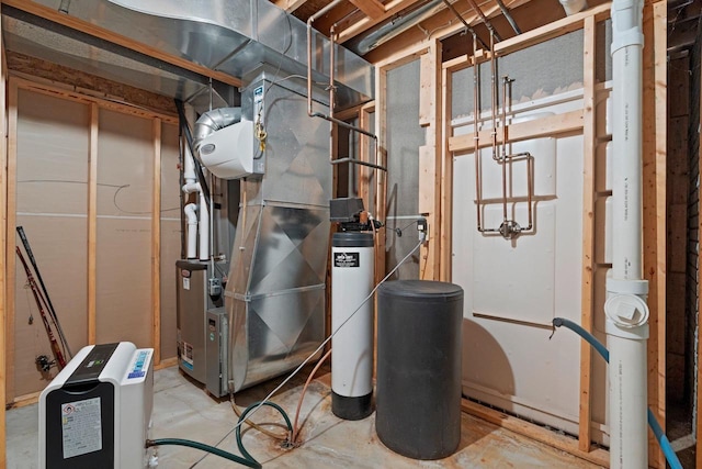 5330 Deer Trail Ln, Sheboygan, WI 53083 - utility room featuring heating unit