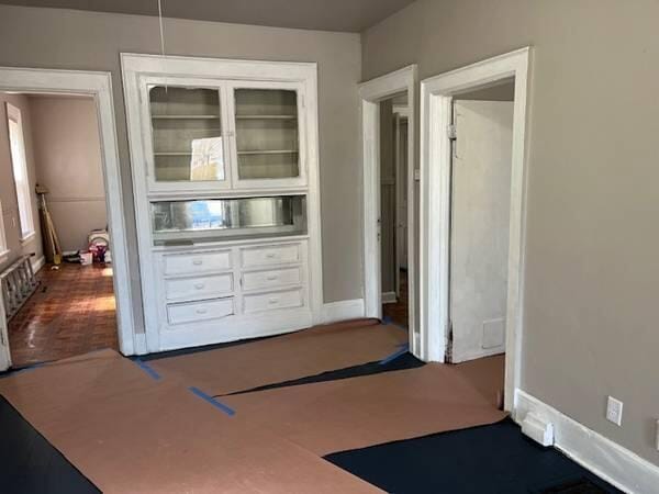 2847 N 26th St, Milwaukee, WI 53206 - unfurnished bedroom with baseboards