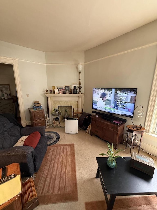 525 Dunbar Ave, Waukesha, WI 53186 - living area featuring carpet floors