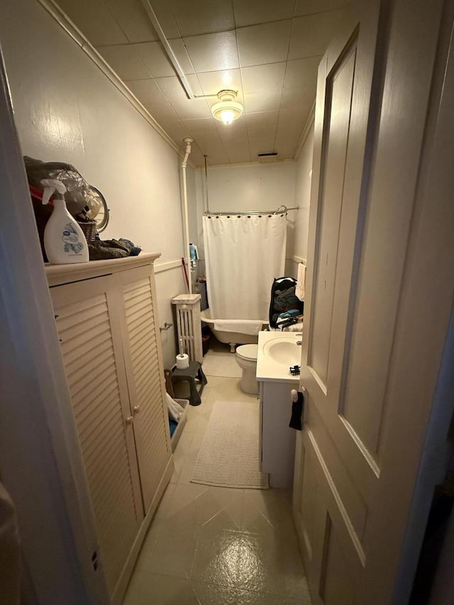 525 Dunbar Ave, Waukesha, WI 53186 - bathroom with vanity and tile patterned floors