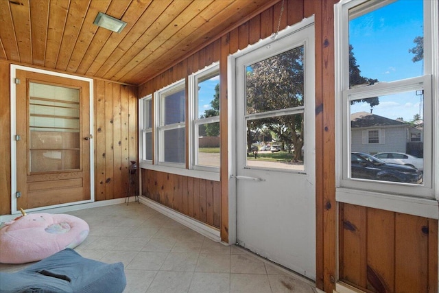 3021 Dwight St, Racine, WI 53403 - view of unfurnished sunroom
