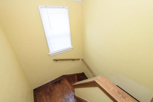 3940 N 64th St, Milwaukee, WI 53216 - stairs with wood finished floors