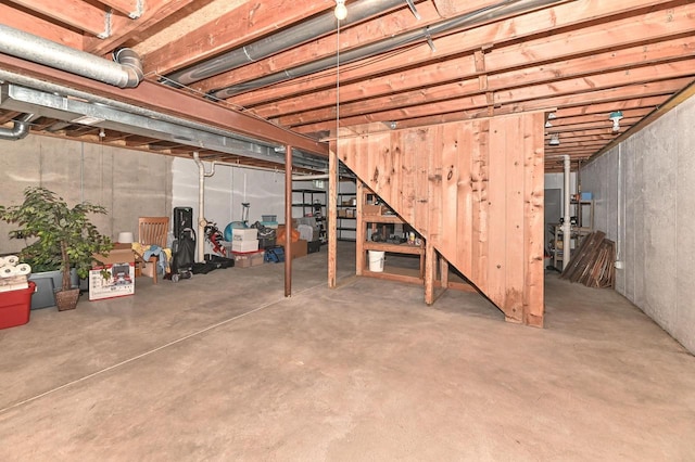 2191 W Hope Ln, Oak Creek, WI 53154 - view of unfinished below grade area