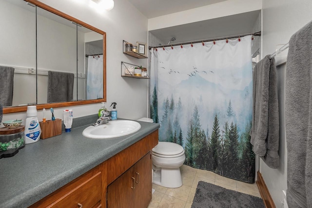 1363 Josephine St Unit E, Waukesha, WI 53186 - bathroom with vanity and tile patterned floors