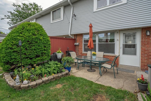 1363 Josephine St Unit E, Waukesha, WI 53186 - view of patio