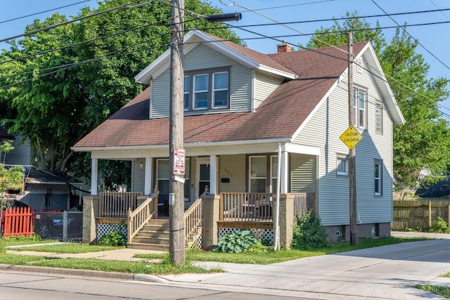 3011 16th St, Racine, WI 53405 - bungalow with a porch