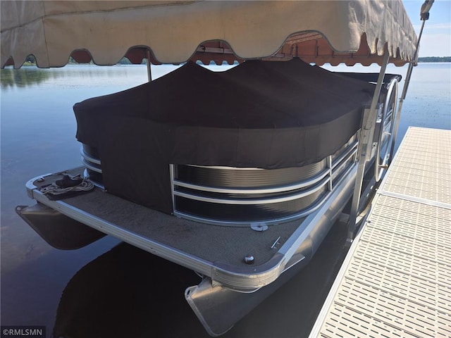 2282 71st St, Luck, WI 54853 - dock featuring a water view