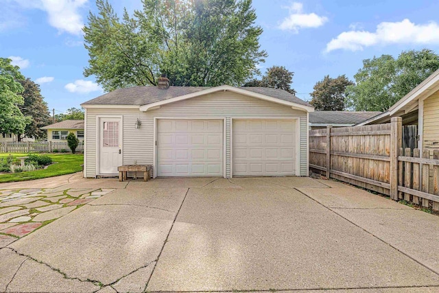 1515 Rugby St, Oshkosh, WI 54902 - view of detached garage