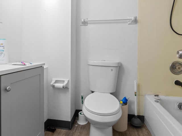 8871 N Swan Rd Unit K, Milwaukee, WI 53224 - full bathroom featuring wood finished floors and vanity