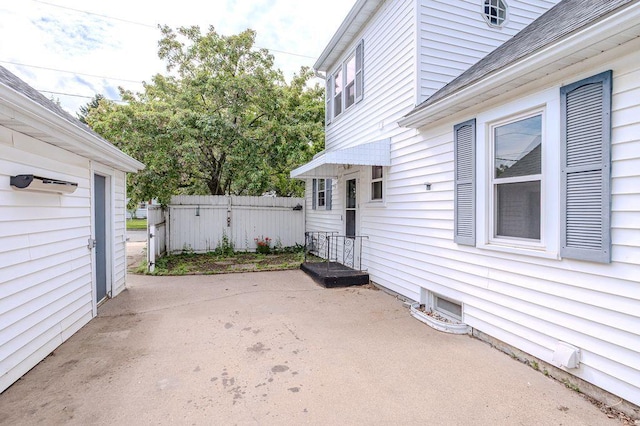 415 Broadway Ave, Wausau, WI 54403 - view of patio / terrace featuring a gate