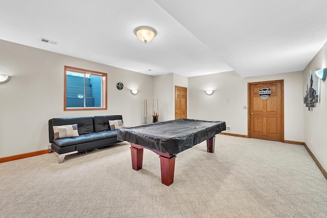 8668 47th Ave, Kenosha, WI 53142 - recreation room featuring carpet floors and pool table