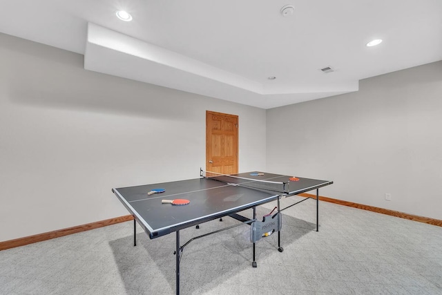 8668 47th Ave, Kenosha, WI 53142 - playroom featuring carpet and recessed lighting