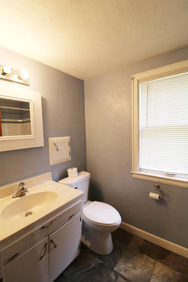 322 E N Ave, Little Chute, WI 54140 - bathroom featuring vanity and a textured ceiling