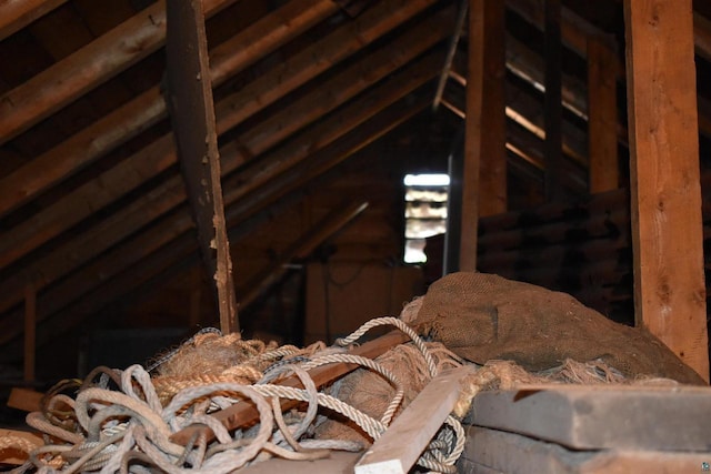 22630 Elm St, Cornucopia, WI 54827 - view of attic