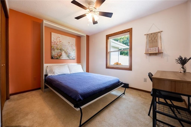 3950 Boardwalk St, Eau Claire, WI 54701 - carpeted bedroom featuring a desk and a ceiling fan