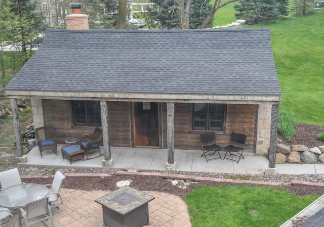 823 E Brandybrook Rd, Wales, WI 53183 - view of patio