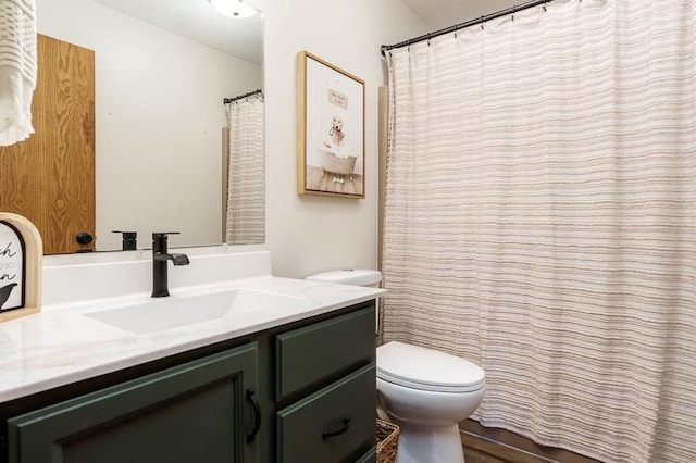 810 Capman St, Milton, WI 53563 - bathroom featuring vanity and a shower with curtain