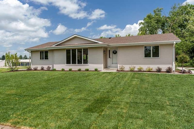 810 Capman St, Milton, WI 53563 - ranch-style house with a front yard
