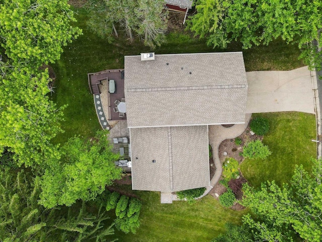 521 Maunesha Dr, Marshall, WI 53559 - view from above of property