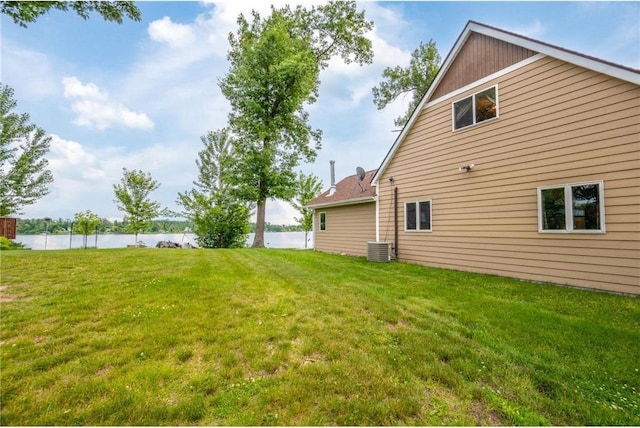1674 W White Ash Dr, Balsam Lake, WI 54810 - view of yard featuring a water view