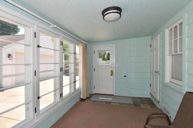 2744 N Lefeber Ave, Wauwatosa, WI 53210 - unfurnished sunroom with french doors