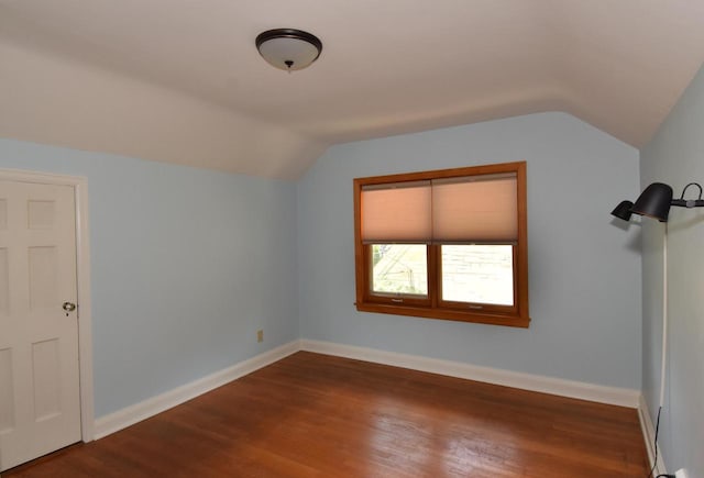 2744 N Lefeber Ave, Wauwatosa, WI 53210 - bonus room featuring lofted ceiling and dark wood finished floors
