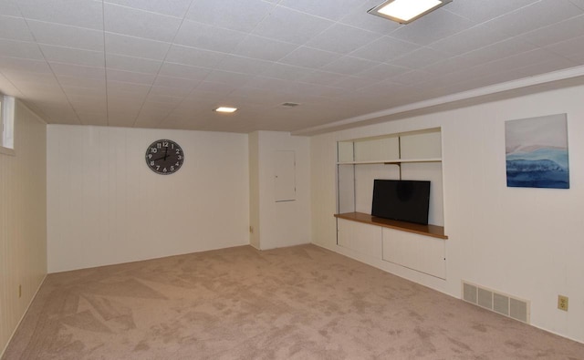 2744 N Lefeber Ave, Wauwatosa, WI 53210 - basement featuring light carpet and electric panel