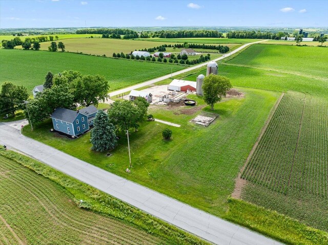 5306 Hillcrest Dr, Allenton, WI 53002 - view of rural area with abundant farmland