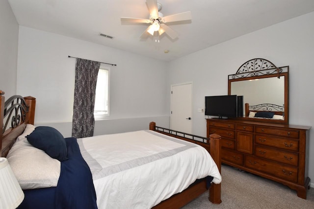 11811 213th Ave, Bristol, WI 53104 - bedroom with light colored carpet and ceiling fan