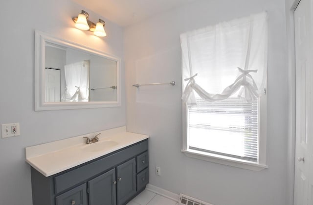 11811 213th Ave, Bristol, WI 53104 - bathroom featuring vanity and tile patterned flooring