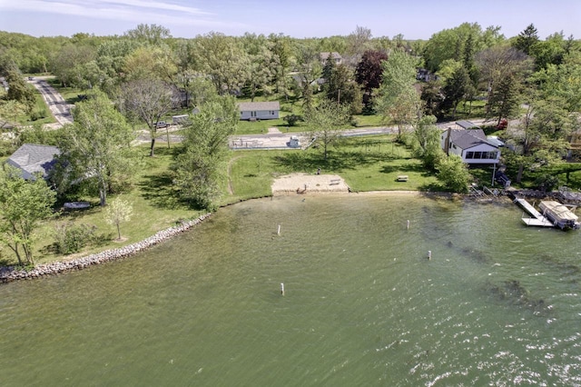 11811 213th Ave, Bristol, WI 53104 - aerial view of a nearby body of water