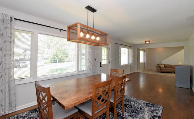 11811 213th Ave, Bristol, WI 53104 - dining room featuring wood finished floors