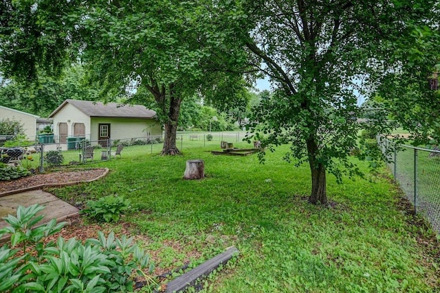 5716 Sauk Ln, Mcfarland, WI 53558 - view of fenced backyard
