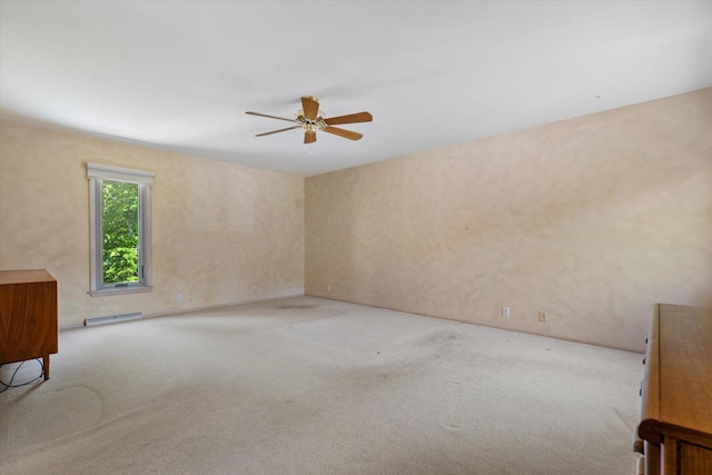 36 Stonewood Ct Unit 36, Wind Point, WI 53402 - carpeted spare room featuring a ceiling fan