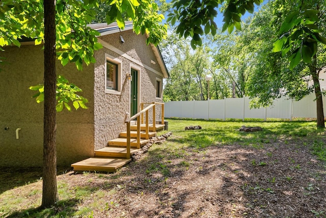 N3245 Walnut Rd, Lake Geneva, WI 53147 - view of yard with entry steps