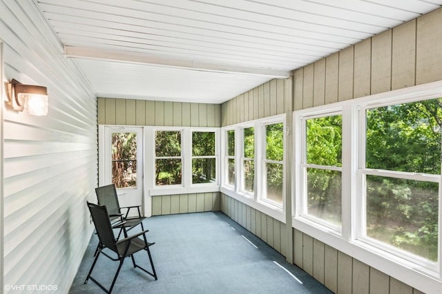 911 Park Cir, Union Grove, WI 53182 - view of unfurnished sunroom