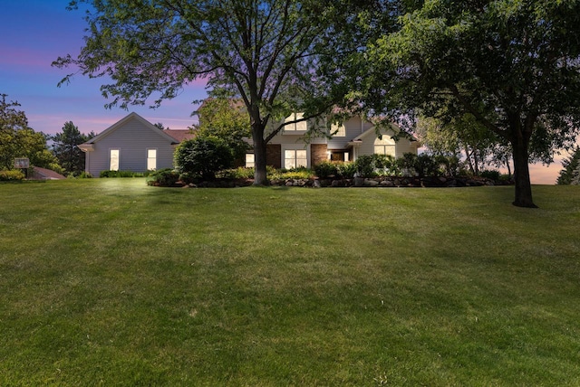 1948 Field Cliffe Dr, Richfield, WI 53076 - view of front of property featuring a front lawn