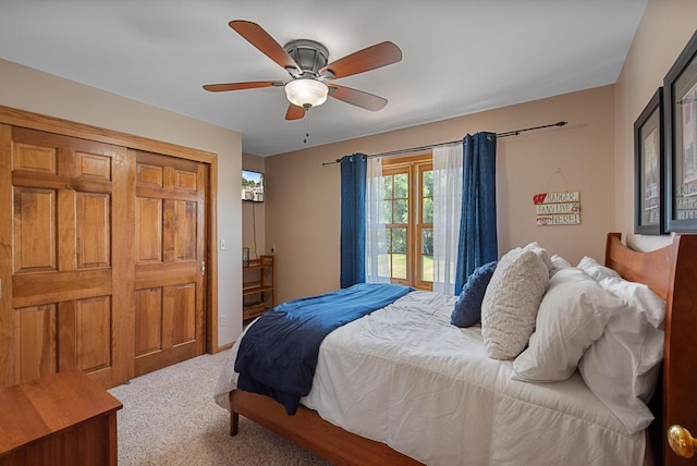 1948 Field Cliffe Dr, Richfield, WI 53076 - bedroom featuring carpet flooring and ceiling fan