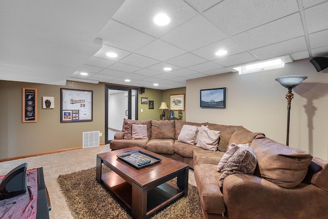 1948 Field Cliffe Dr, Richfield, WI 53076 - living room with carpet floors and recessed lighting