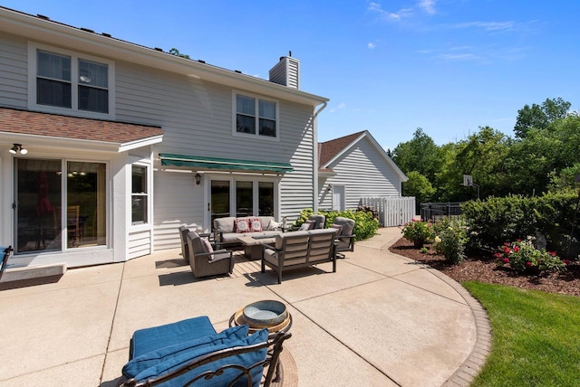 1948 Field Cliffe Dr, Richfield, WI 53076 - view of patio / terrace with an outdoor hangout area
