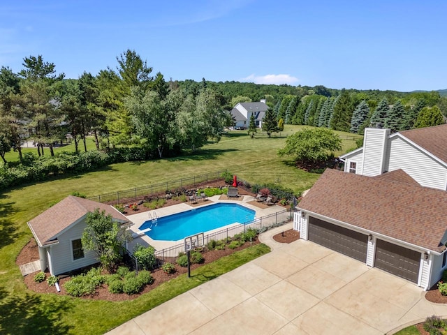 1948 Field Cliffe Dr, Richfield, WI 53076 - view of pool
