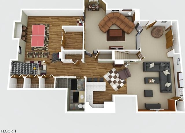 1948 Field Cliffe Dr, Richfield, WI 53076 - view of floor plan / room layout