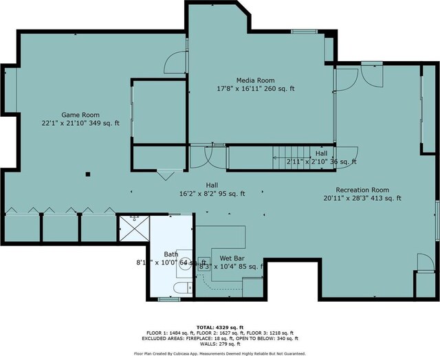 1948 Field Cliffe Dr, Richfield, WI 53076 - view of room layout