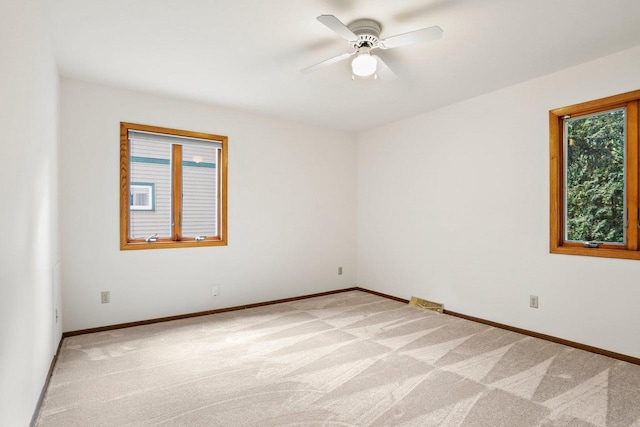 2806 Mckenna Blvd, Madison, WI 53719 - unfurnished room featuring light colored carpet and a ceiling fan