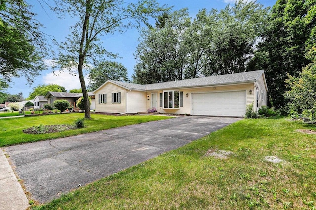 2806 Mckenna Blvd, Madison, WI 53719 - single story home featuring a garage, driveway, and a front yard
