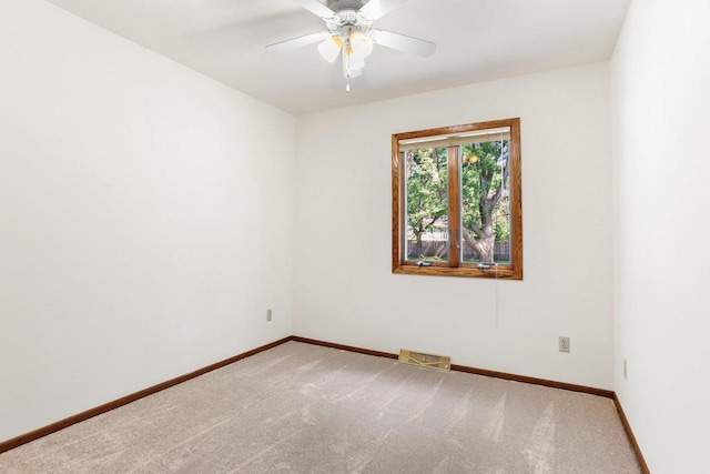 2806 Mckenna Blvd, Madison, WI 53719 - carpeted empty room with a ceiling fan and baseboards