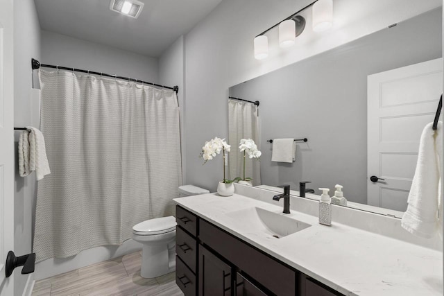 1152 Prairie View Dr, Waunakee, WI 53597 - bathroom with vanity and shower / bathtub combination with curtain
